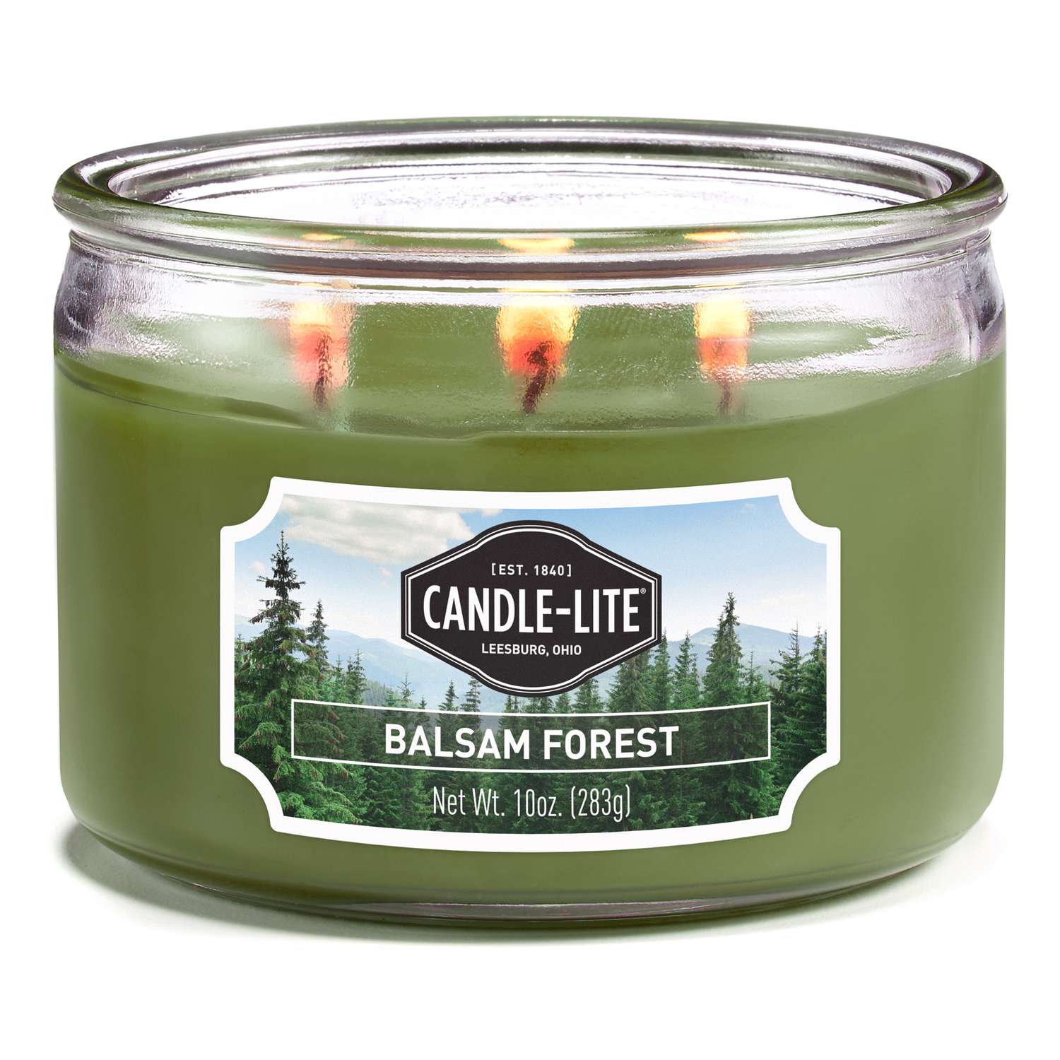 CandleLite Green Balsam Forest Scent Candle 10 oz Ace Hardware