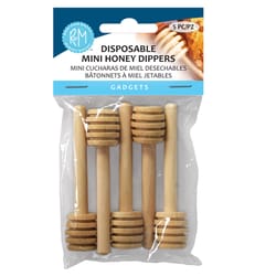 R&M International Corp International Brown Wood Honey Dippers