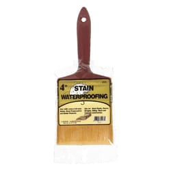 Linzer 4 in. Flat Contractor Paint Brush