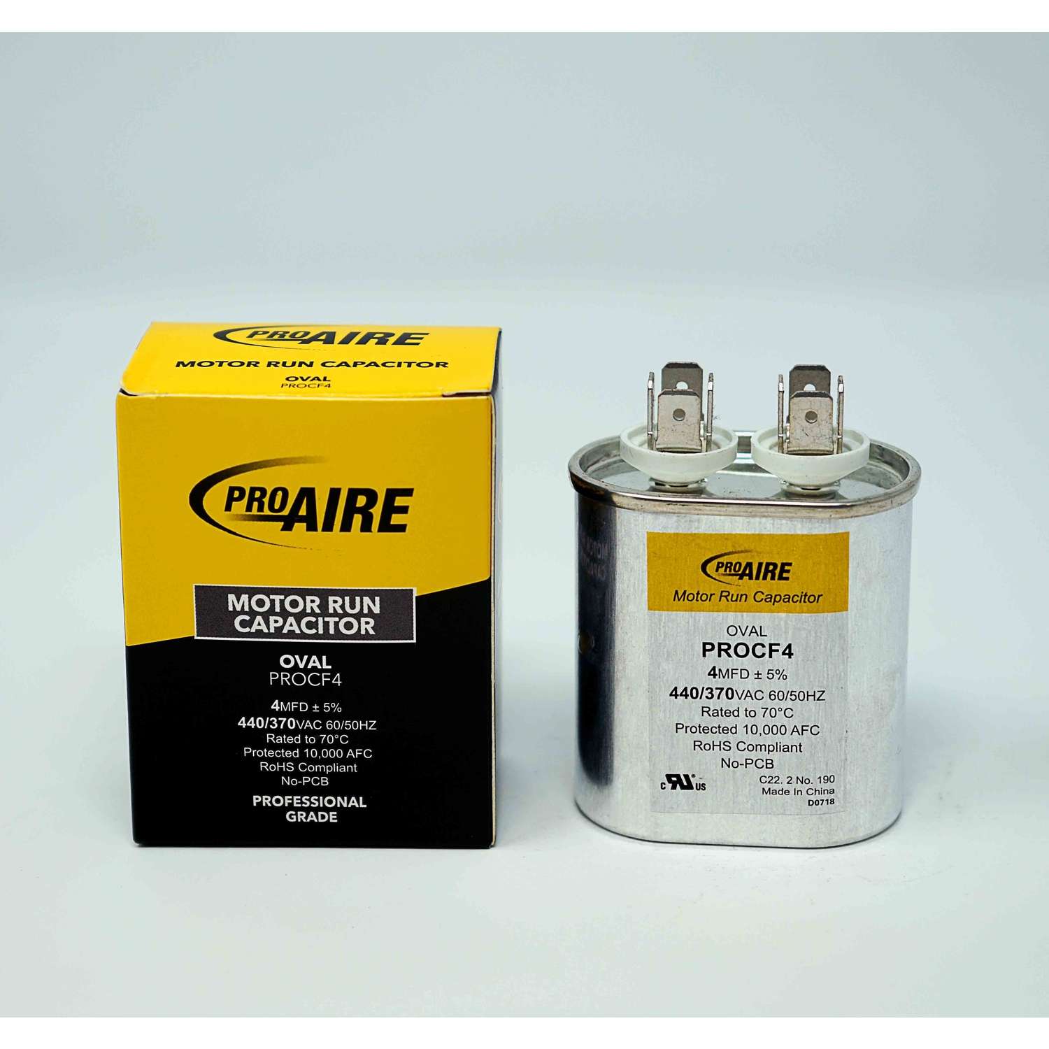 Perfect Aire ProAire 4 MFD 370 volt Oval Run Capacitor Ace Hardware
