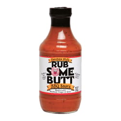 Rub Some Butt Mustard BBQ Sauce 18 oz