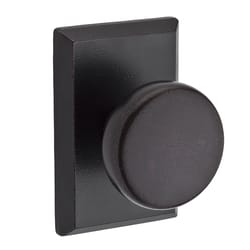 Baldwin Reserve Rustic Knob Dark Bronze Dummy Knob Right or Left Handed