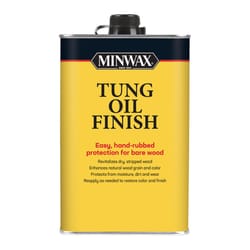 Minwax Tung Oil Finish Amber Oil-Based Tung Oil 1 qt