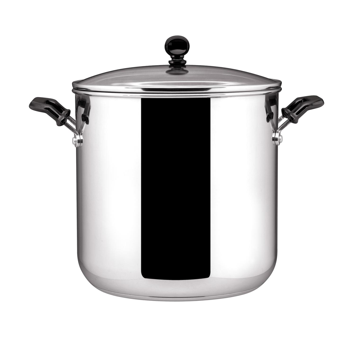 Farberware Stainless Steel Stockpot 11 qt Silver Sansujyuku sansujyuku.com