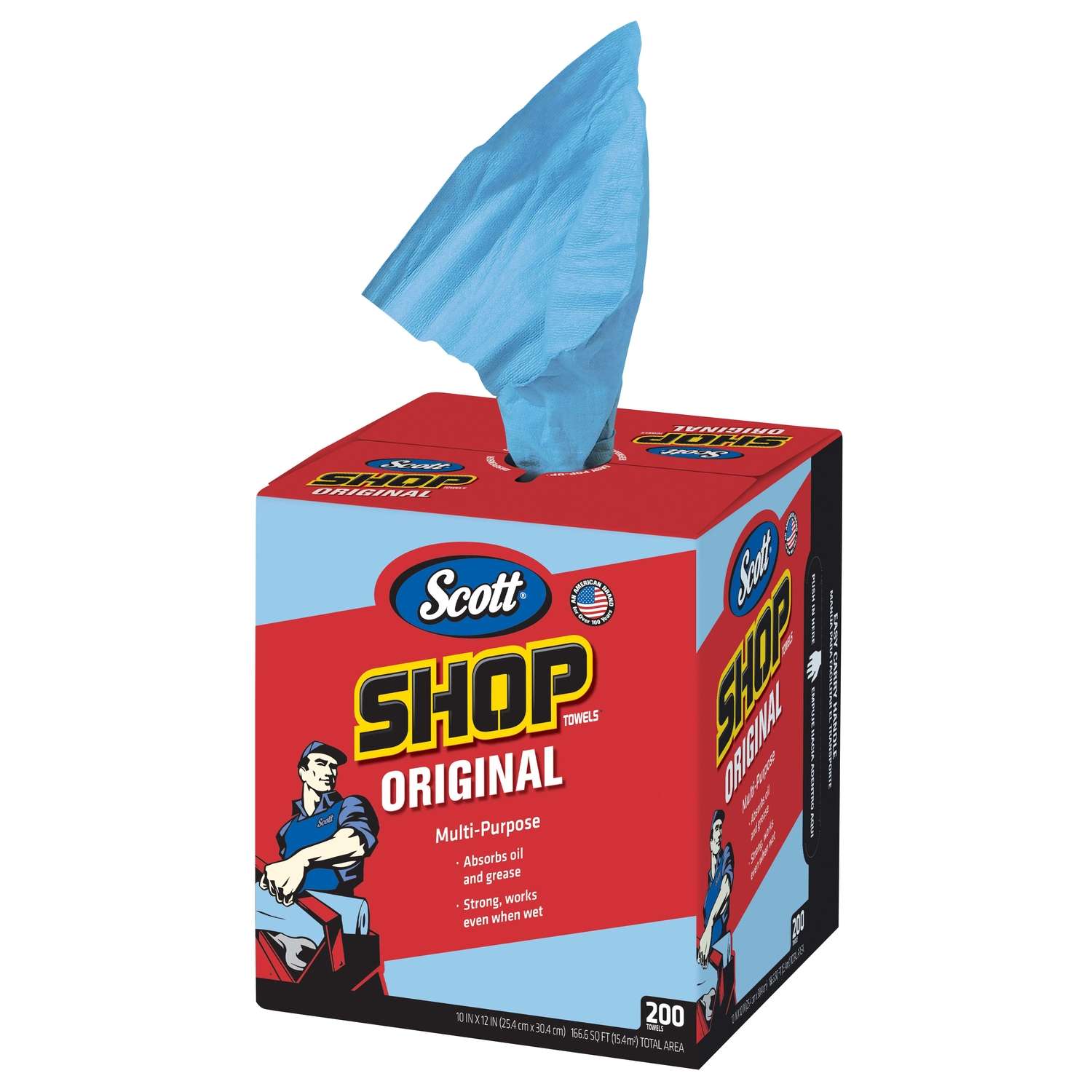 Scott Paper Shop Towels 12 in. W x 10 in. L 200 pk Ace Hardware