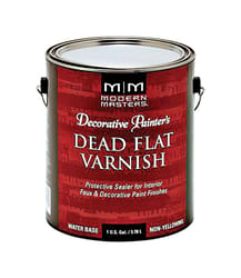 Modern Masters Semi-Gloss Clear Water-Based Dead Flat Varnish 1 gal