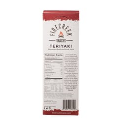 FireCreek Snacks Teriyaki Beef Stick 1 oz Pouch
