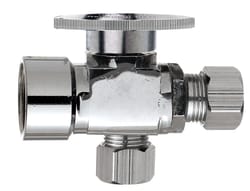 Ace 1/2 in. FPT X 1/2 in. Brass Shut-Off Valve