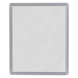 Zadro Z'Fogless 5.75 in. H X 4.75 in. W Portable Shower Mirror Clear