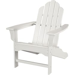 Hanover All Weather White HDPE Frame Adirondack Chair