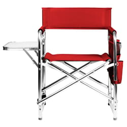 Picnic Time Oniva Red Folding Chair