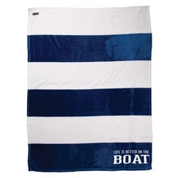 Pavilion We People Life is Better On a Boat Blanket Polyester 1 pk