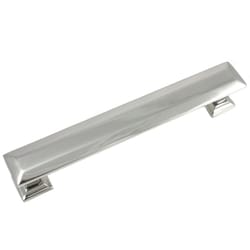 MNG Poise Bar Cabinet Pull 5 in. Polished Nickel 1 pk