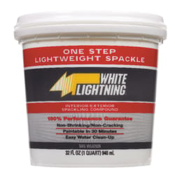 White Lightning Ready to Use White Lightweight Spackling Compound 32 oz