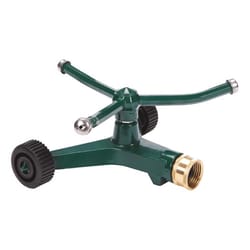 Ace Metal Wheeled Base Rotating Sprinkler 1600 sq ft 1 pk