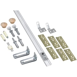 National Hardware 1-1/2 in. H X 72 in. W Steel Door Hardware Kit National Hardware 1-1/2 in. H X 72 in. W Steel Door Hardware Kit