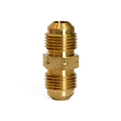 ATC 3/8 in. Flare X 3/8 in. D Flare Yellow Brass Union