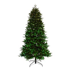 Celebrations 7 ft. Slim LED 400 ct Fraser Fir Color Changing Christmas Tree