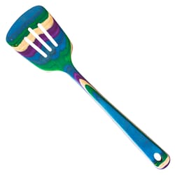 Totally Bamboo Baltique Multicolored Birch Wood Slotted Spatula