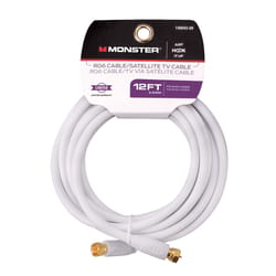 Monster Just Hook It Up 12 ft. Video Coaxial Cable