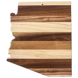 Totally Bamboo Rock & Branch 13.5 in. L X 12.2 in. W X 0.6 in. Bamboo Cutting Board & Serve Tray