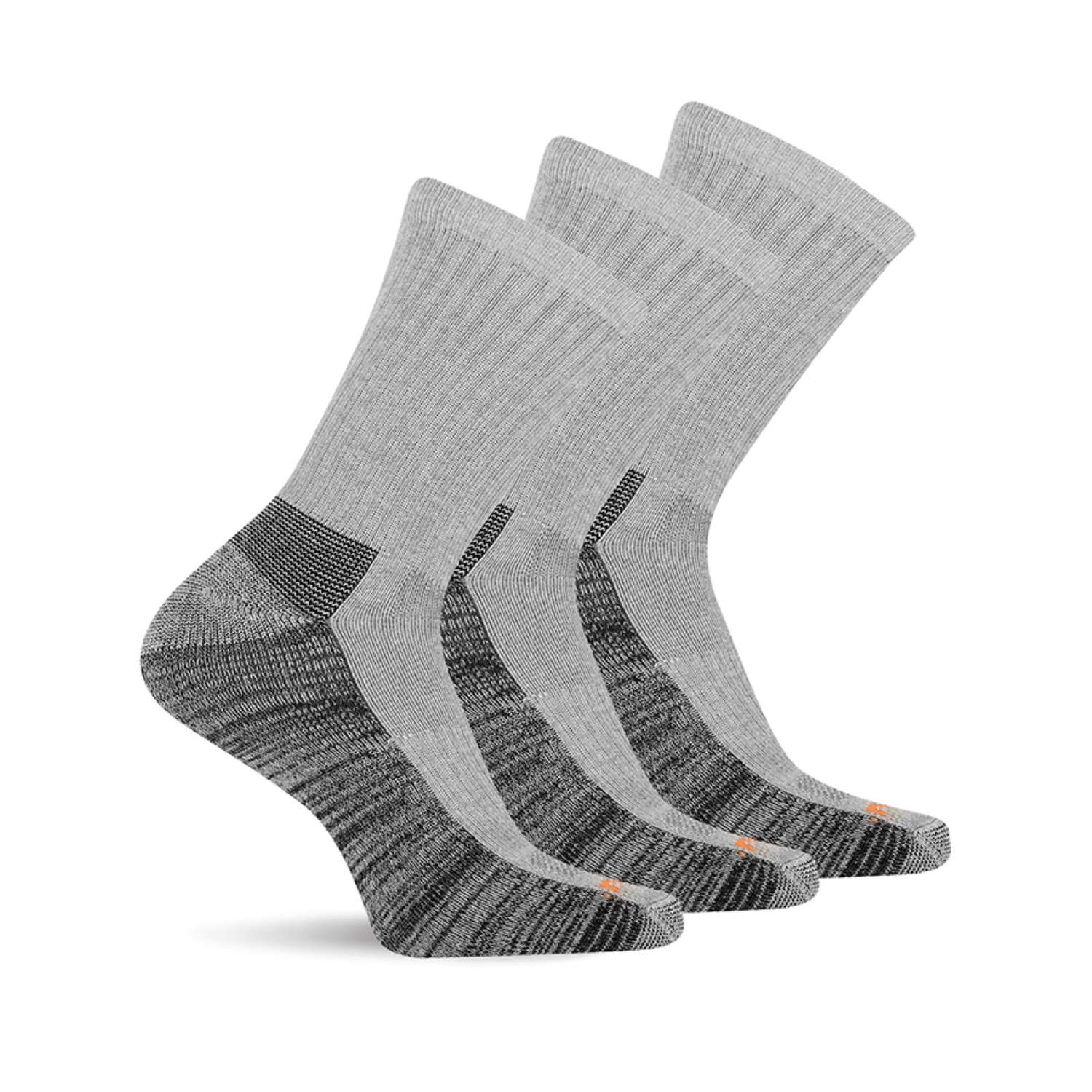 Merrell Everyday Unisex Crew/Work L/XL Socks Gray Ace Hardware