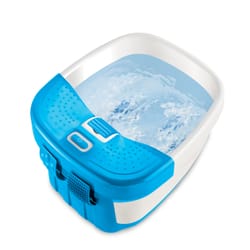 HoMedics Blue/White Bubble Bliss Foot Spa 1 pk