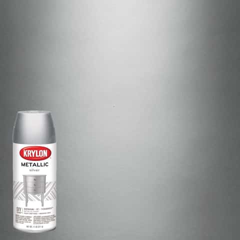 Krylon Brilliant Silver Metallic Spray Paint 11 oz - Ace Hardware