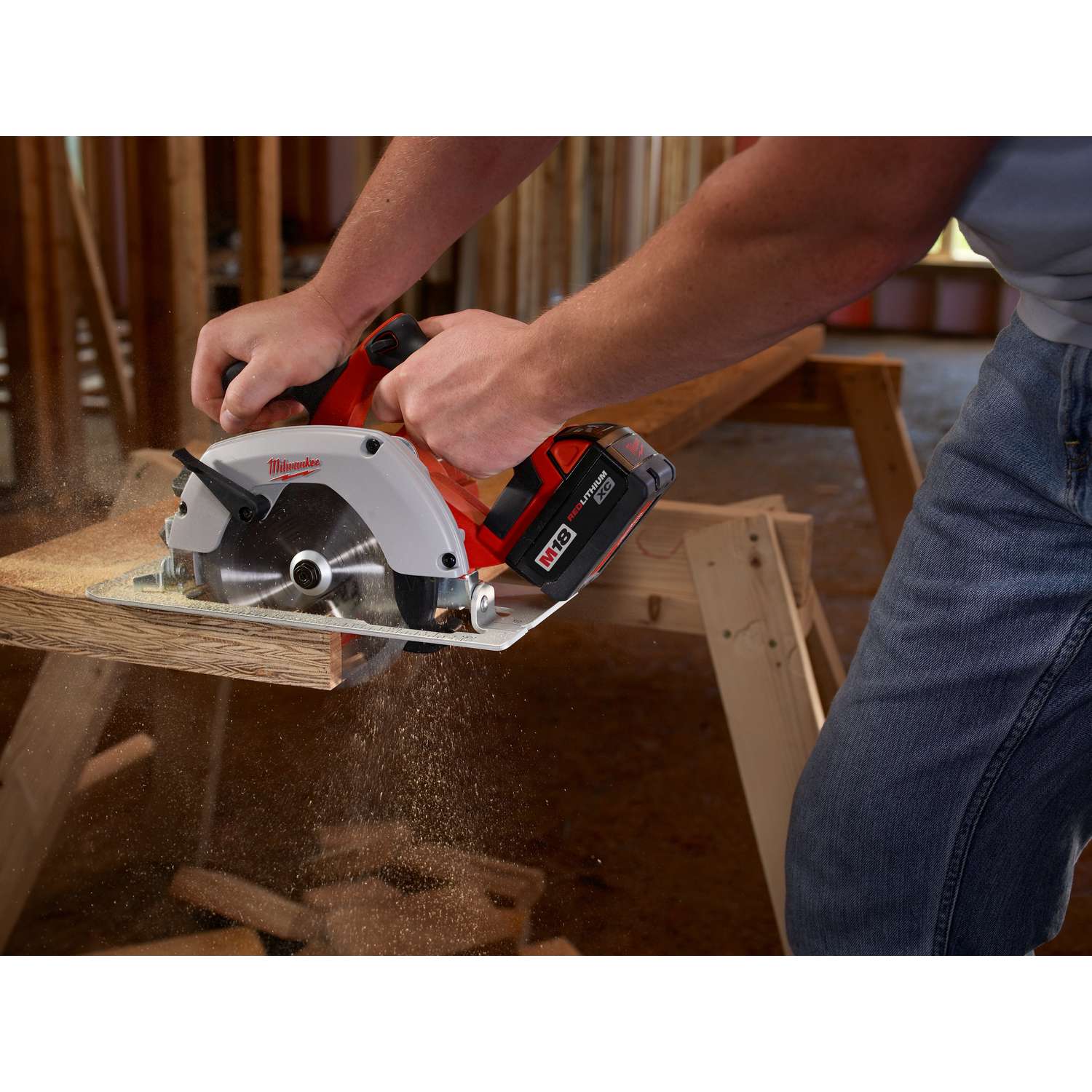 Milwaukee M18 61/2 in. Cordless 18 volt Circular Saw Bare Tool 3500