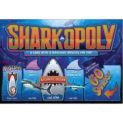 Late for the Sky Shark Opoly Board Game Multicolored