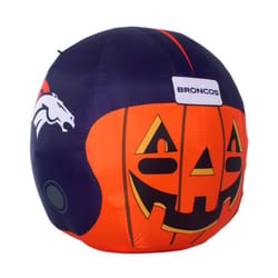 Sporticulture NFL 4 ft. LED Denver Broncos Jack-O-Helmet Inflatable