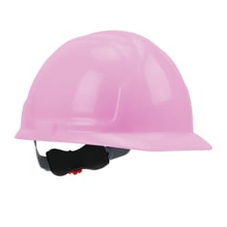 Safety Works 4-Point Ratchet Cap Style Hard Hat Pink