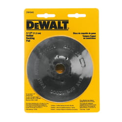 DeWalt 4-1/2 in. D Rubber Backing Pad 5/8 in.-11 12000 rpm 1 pc