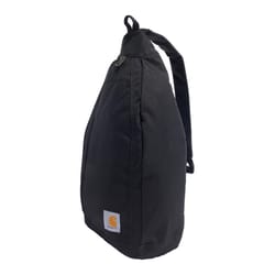 Carhartt Rain Defender Black Sling Backpack 18 in. H X 10 in. W