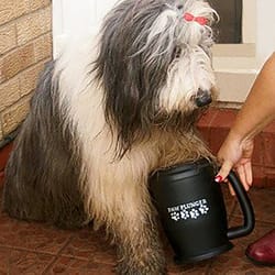 Paw Plunger Black Dog Paw Cleaner