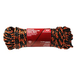 Ace 1/2 in. D X 100 ft. L White Twisted Poly Truck Rope