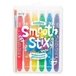OOLY Smooth Stix Washable Assorted Color Gel Crayons 7 pk