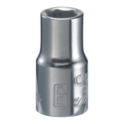 Craftsman 6 mm X 1/4 in. drive Metric 6 Point Standard Shallow Socket 1 pc