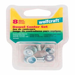 Wolfcraft Dowel Center Set 8 pc