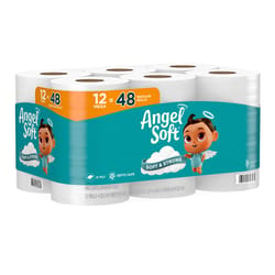 Angel Soft Toilet Paper 12 Rolls 320 sheet 405.33 sq ft