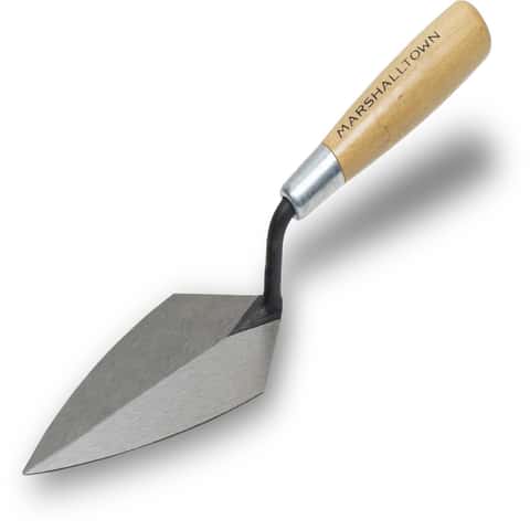 Marshalltown 2-3/4 in. W X 6 in. L High Carbon Steel Philadelphia Pointing Trowel Marshalltown 2-3/4 in. W X 6 in. L High Carbon Steel Philadelphia Pointing Trowel