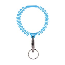 Nite Ize Band-It 2.5 in. D Plastic Blue Wristband Key Ring Nite Ize Band-It 2.5 in. D Plastic Blue Wristband Key Ring