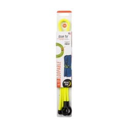 Nite Ize Gear Tie 24 in. L Yellow Twist Ties 2 pk