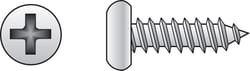 HILLMAN No. 6 Ga. X 1-1/4 in. L Phillips Pan Head Sheet Metal Screws 100 pk