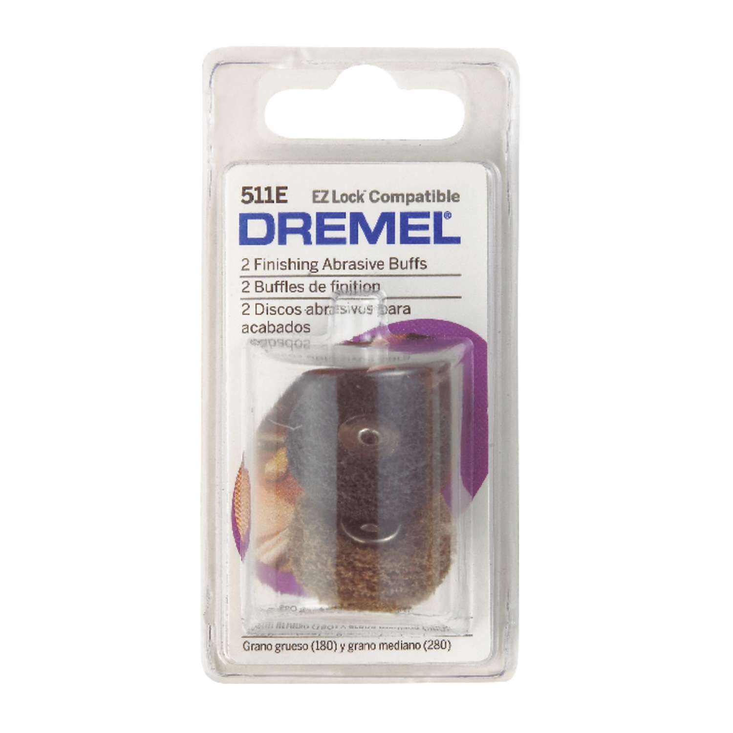 Dremel EZ Lock 15/16 in. x 1/2 in. L Metal Abrasive Buffs 15000 rpm 2