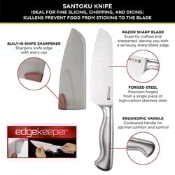 Sabatier 7 in. L Stainless Steel Santoku Knife 1 pc