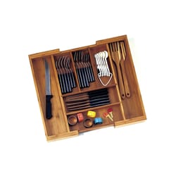 Lipper International 2.63 in. H X 13.13 in. W X 18.13 in. D Bamboo Adjustable Expandable Silverware