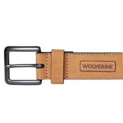 Wolverine Leather Floorhand Work Belt 1.5 in. W Sundance Brown