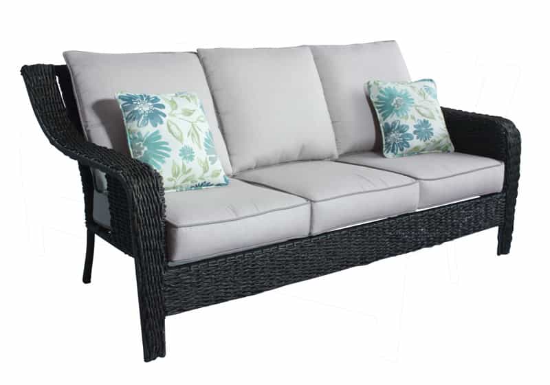 Living Accents 3 Brown Aluminum Sofa Gray Ace Hardware Living Accents 3 Brown Aluminum Sofa Gray Ace Hardware