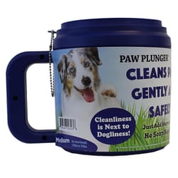 Paw Plunger Blue Dog Paw Cleaner